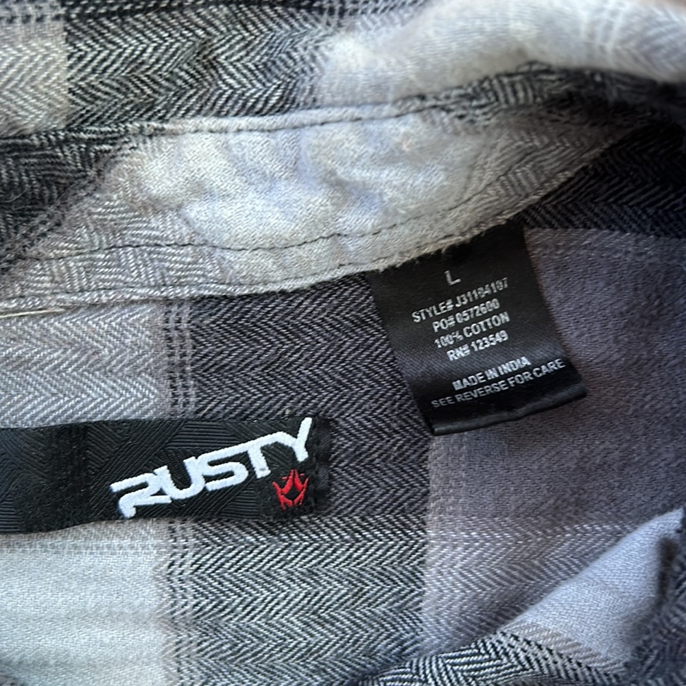 Rusty Button Down Shirt - image 3